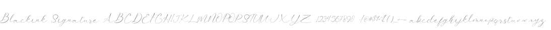 Blackink Signature