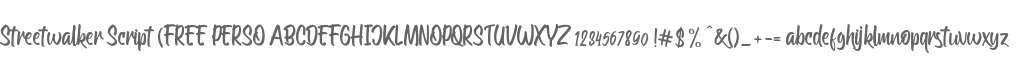 Streetwalker Script (FREE PERSO
