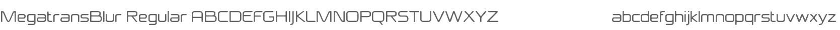 Megatrans Blur Demo