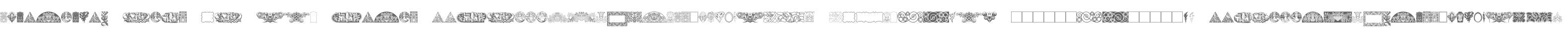 Ornamental Deco 2D W95 Cameo