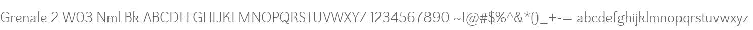 Grenale 2 W03 Nml Bk