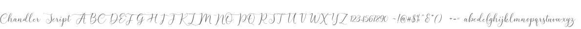 Chandler Script