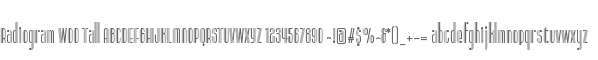 Radiogram W00 Tall