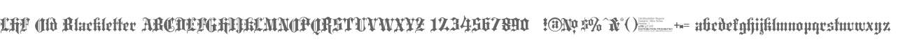 LHF Old Blackletter