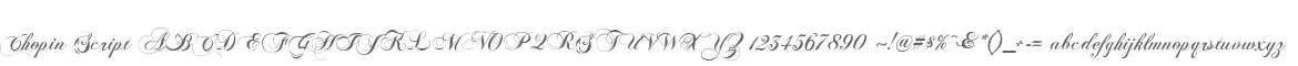 Chopin Script