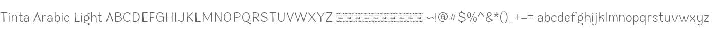 Tinta Arabic Light