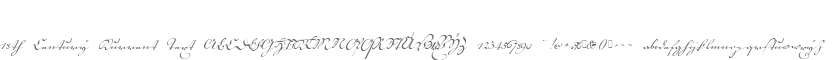 18th Century Kurrent Text