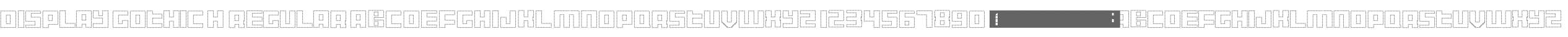 Display Gothic H Regular