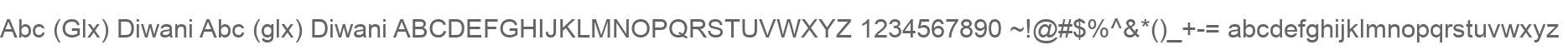Abc (Glx) Diwani Abc (glx) Diwani