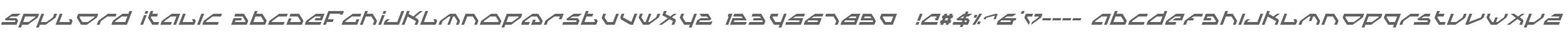 Spylord Italic