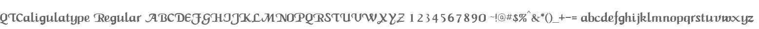 QTCaligulatype Regular