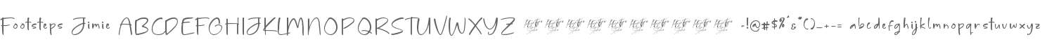 Footsteps Jimie