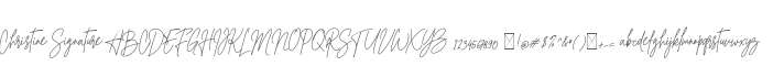 Christine Signature