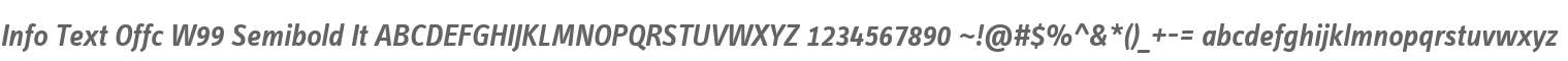 Info Text Offc W99 Semibold It
