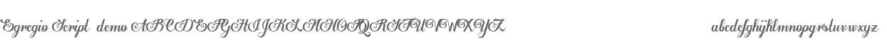 Egregio Script_demo
