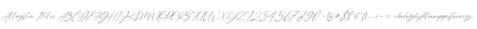 Alloystan Italic