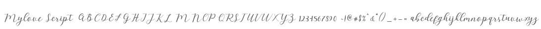 Mylove Script
