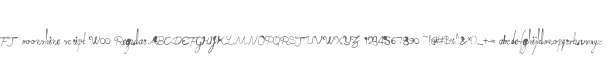 FT moonshine script W00 Regular