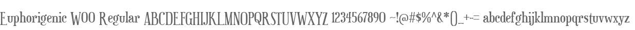 Euphorigenic W00 Regular