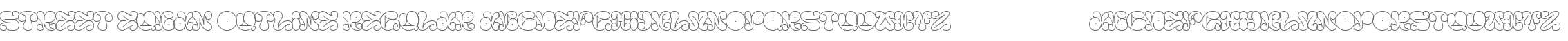 street euban outline