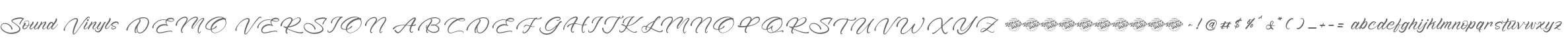 Sound Vinyls DEMO VERSION
