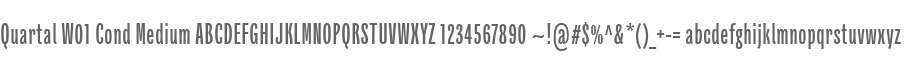 Quartal W01 Cond Medium