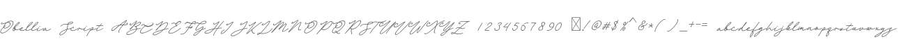 Obellia Script