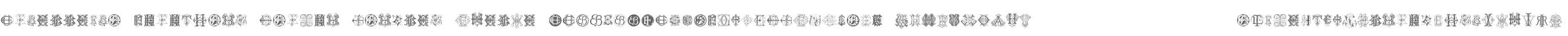 Intellecta Monograms Random Samples Twelve