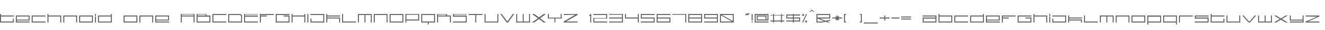 technoid one