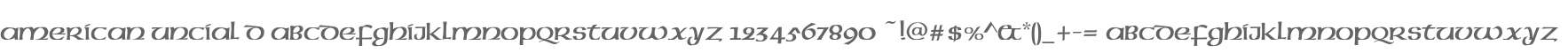 American Uncial D
