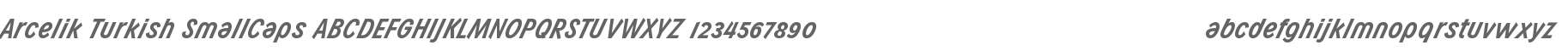 Arcelik Turkish SmallCaps