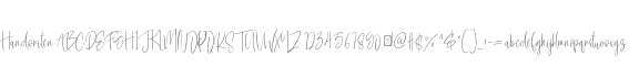 Handwriten