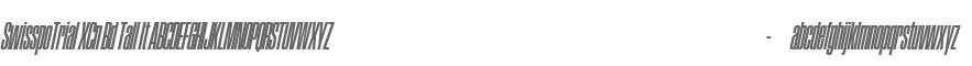 SwisspoTrial Extra Condensed Tall