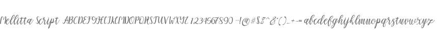 Mellitta Script