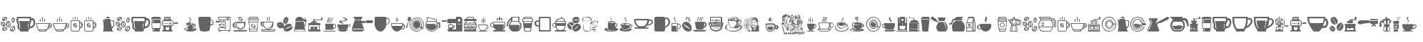 coffee icons