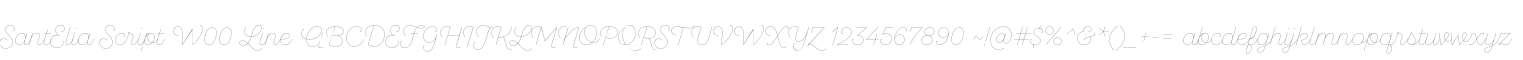 SantElia Script W00 Line