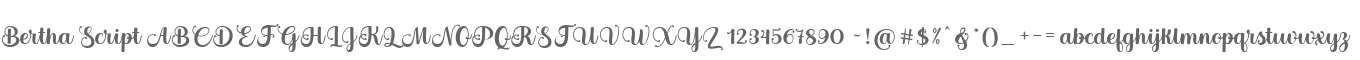 Bertha Script