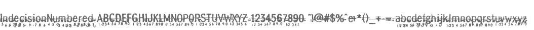 IndecisionNumbered