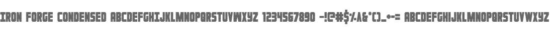 Iron Forge Condensed