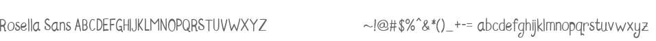 Rosella Sans