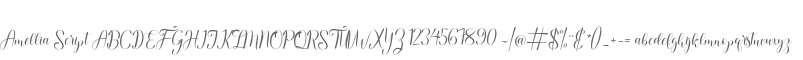 Amellia Script