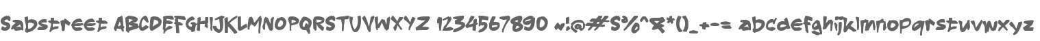 Sabstreet