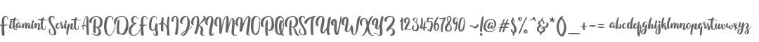 Fitamint Script