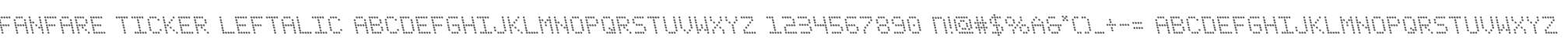 Fanfare Ticker Leftalic