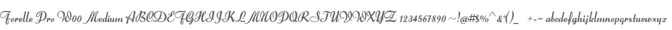 Forelle Pro W00 Medium
