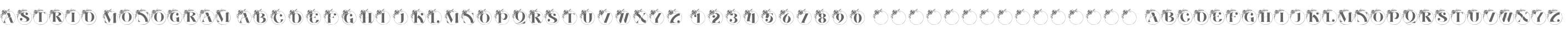 Astrid Monogram