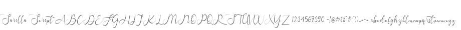 Sarilla Script