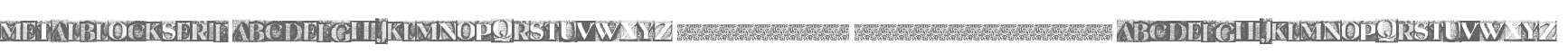 MetalBlockSerif