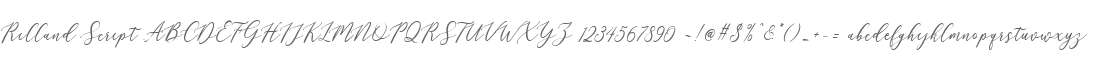 Rilland Script