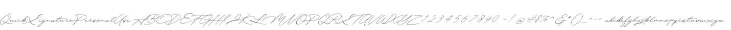 QuickSignaturePersonalUse